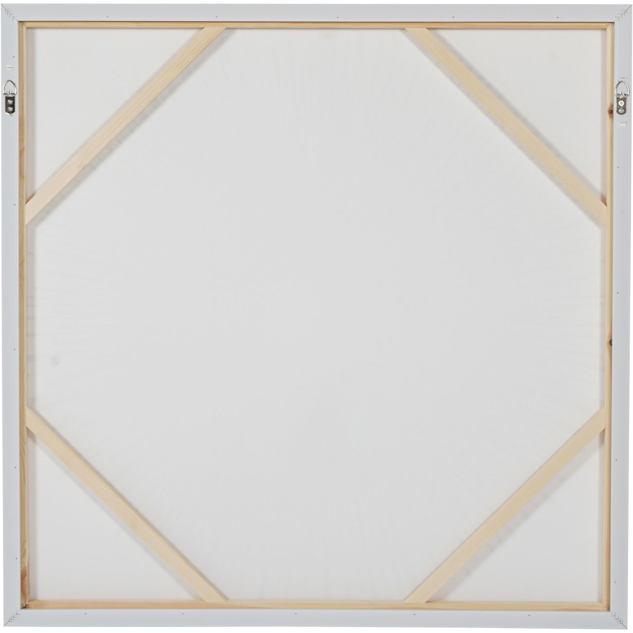 Golden Foiled Sunburst Framed Canvas Wall Art Large